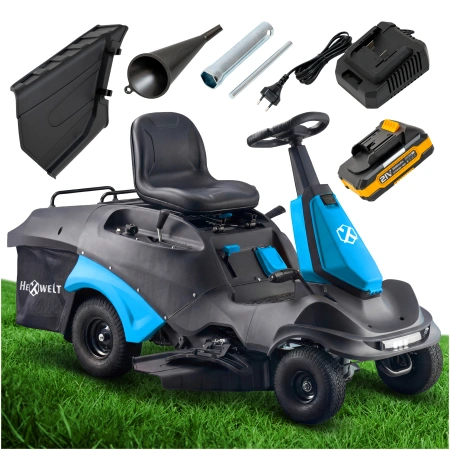 Tracteur De Jardin Pour Pelouse Hexwelt HW-TR-224 agri-33
